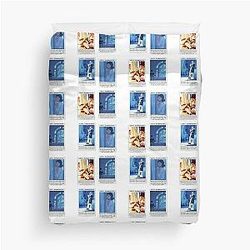 Girl Interrupted T Shirt Duvet Cover