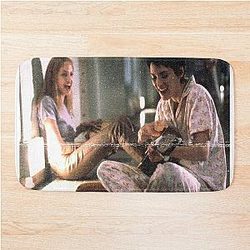 Girl Interrupted Vintage Art Bath Mat