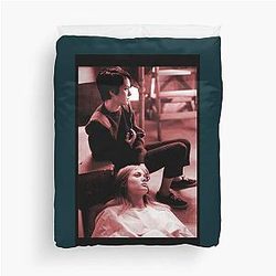 Girl Interrupted Vintage Art Duvet Cover