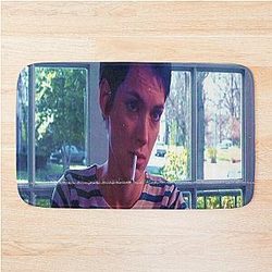 Girl Interrupted Vintage Art Bath Mat