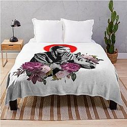 Girl, Interrupted Art Throw Blanket