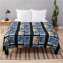 Girl Interrupted Sticker Set T shirt Blanket