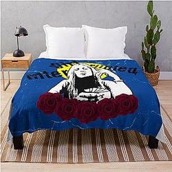 Girl Interrupted Throw Blanket
