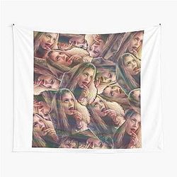 Girl Interrupted Aesthetic Art Tapestry