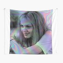 Girl Interrupted Art Tapestry