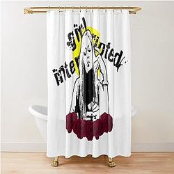 Girl Interrupted Art Shower Curtain