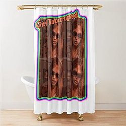 Girl, Interrupted, Pop Art Shower Curtain