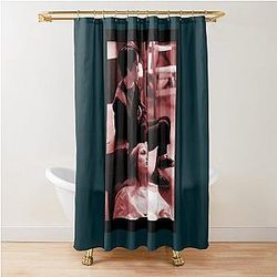 Girl Interrupted Vintage Art Shower Curtain