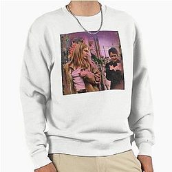Girl Interrupted Pop Art Pullover Sweatshirt