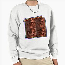 Girl Interrupted Pop Art Pullover Sweatshirt