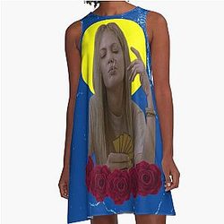 Girl Interrupted A-Line Dress