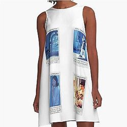 Girl Interrupted Sticker Set A-Line Dress T-Shirt