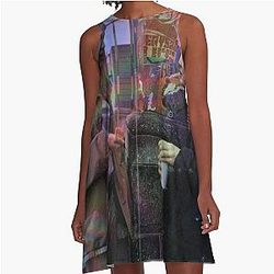 Girl Interrupted A-Line Dress