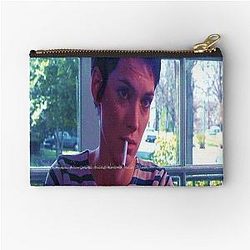 Girl Interrupted Vintage Zipper Pouch