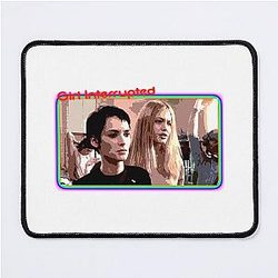 Girl Interrupted Pop Art mouse pad