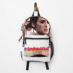 girl interrupted pop art backpack
