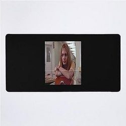 Girl Interrupted Art Desk Mat