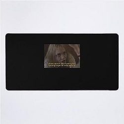 Lisa Rowe Angelina Jolie Girl Interrupted Desk Mat