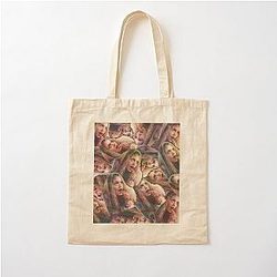 Girl Interrupted Aesthetic Art Cotton Tote Bag