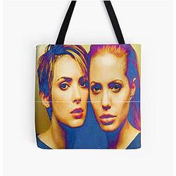 Girl Interupted Aesthetic Art Tote Bag