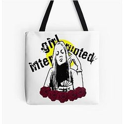 Girl Interrupted Aesthetic Art Tote Bag