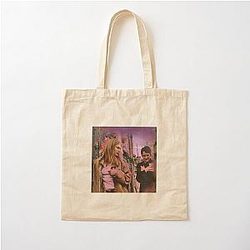 Girl Artist Cotton Tote Bag