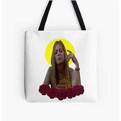 Girl Interrupted Aesthetic Art All Over Print Tote Bag