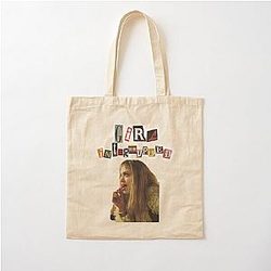 Girl Interrupted Cotton Tote Bag