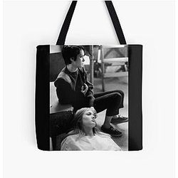 girl interrupted vintage art All Over Print Tote Bag