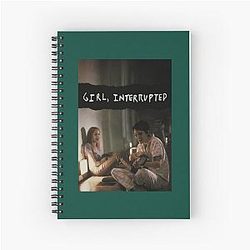 Girl Interrupted 90s movie Poster Spiral Notebook