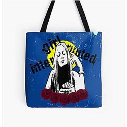 Girl Interrupted Aesthetic Art Tote Bag