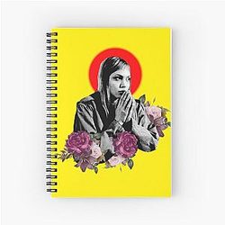 Girl Interrupted Spiral Notebook