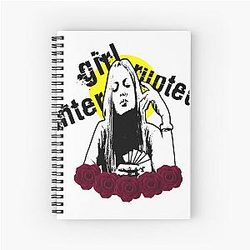 Girl Interrupted Aesthetic Notebook