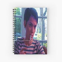 Girl Interrupted Vintage Spiral Notebook