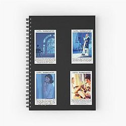 Girl Interrupted T Shirt Notebook