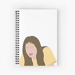Lisa Girl Interrupted Spiral Notebook