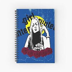 Girl Interrupted Spiral Notebook