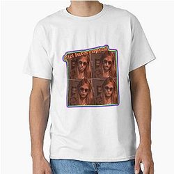 Girl Interrupted Pop Art Classic T-Shirt