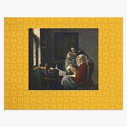 Girl Interrupted at Her Music  Vermeer Jigsaw Puzzle
