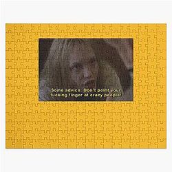 Lisa Rowe Angelina Jolie  Girl Interrupted Jigsaw Puzzle