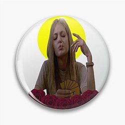 Girl Interrupted Art Pin