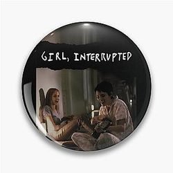 Girl Interrupted 90s Movie Poster Pin