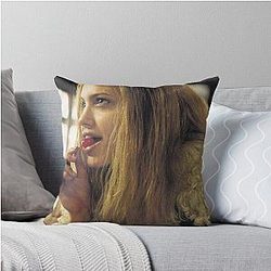 Lisa Girl Throw Pillow