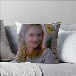 Girl Interrupted Art Throw Pillow