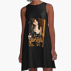 GloRilla Toast A Line Dress