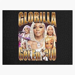 Glorilla Get Em Glo Retro Jigsaw Puzzle