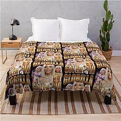 Glorilla Get Em Throw Blanket