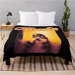 Performer Singer Glorilla Throw Blanket