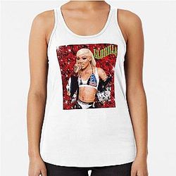 Glorilla Roses Racerback Tank Top