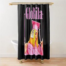 Glitter Girl Shower Curtain